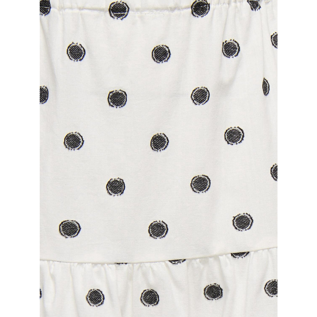 kids ONLY Cloud Dancer Black Dots Kogsweta Long Skirt Wvn