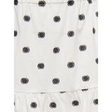 kids ONLY Cloud Dancer Black Dots Kogsweta Long Skirt Wvn