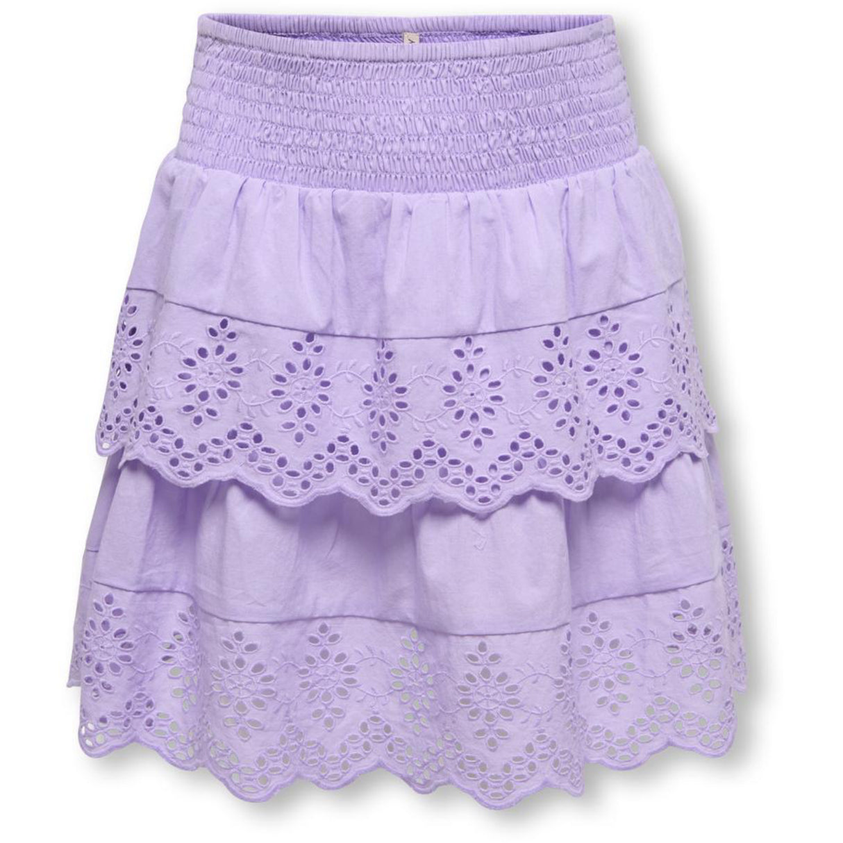 kids ONLY Lilac Breeze Koglou Life Emb Layered Skirt Wvn