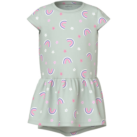 Name It Pale Aqua Rainbow Nmfvigga Capsl Dress F1 Noos