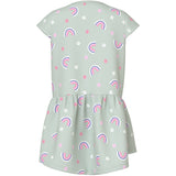 Name It Pale Aqua Rainbow Nmfvigga Capsl Dress F1 Noos