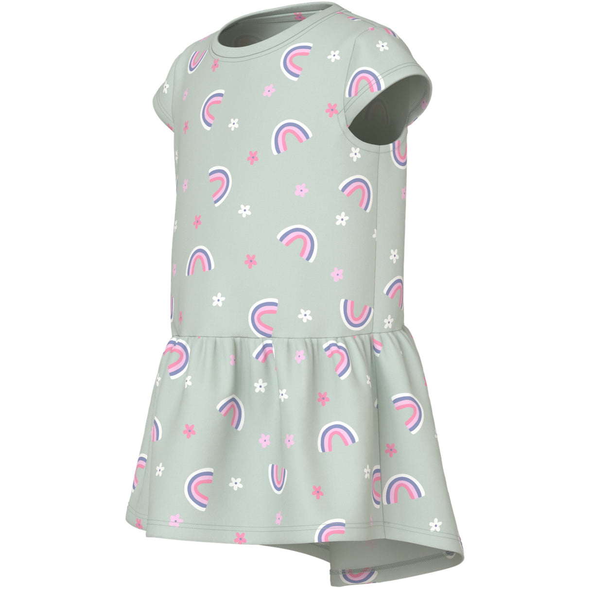 Name It Pale Aqua Rainbow Nmfvigga Capsl Dress F1 Noos