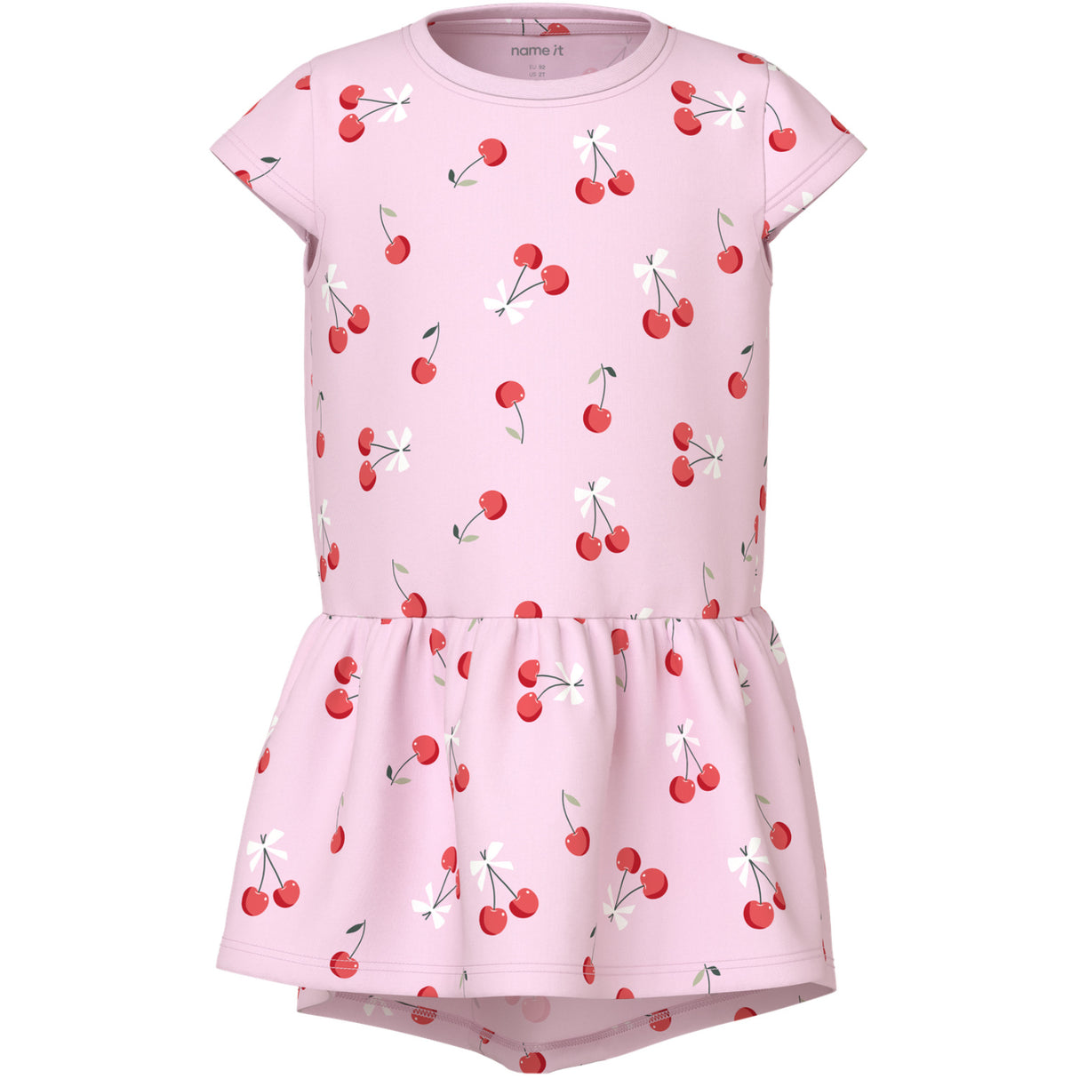 Name It Cradle Pink Cherries Nmfvigga Capsl Dress F1 Noos