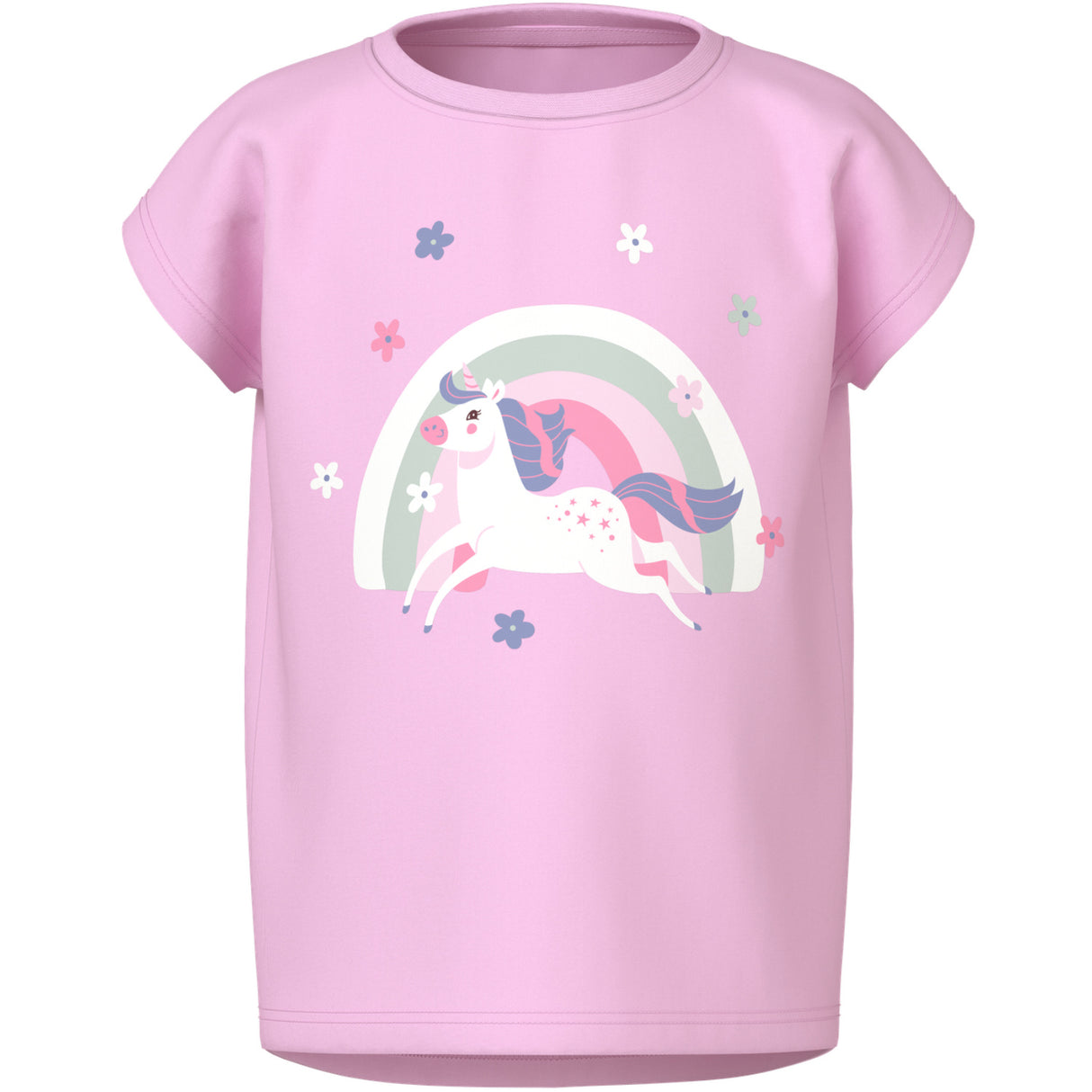 Name It Pirouette Rainbow Unicorn Nmfvigea Capsl Top