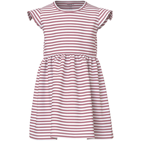 Name It Bright White Mesa Rosa Nmfvinanna Capsl Dress