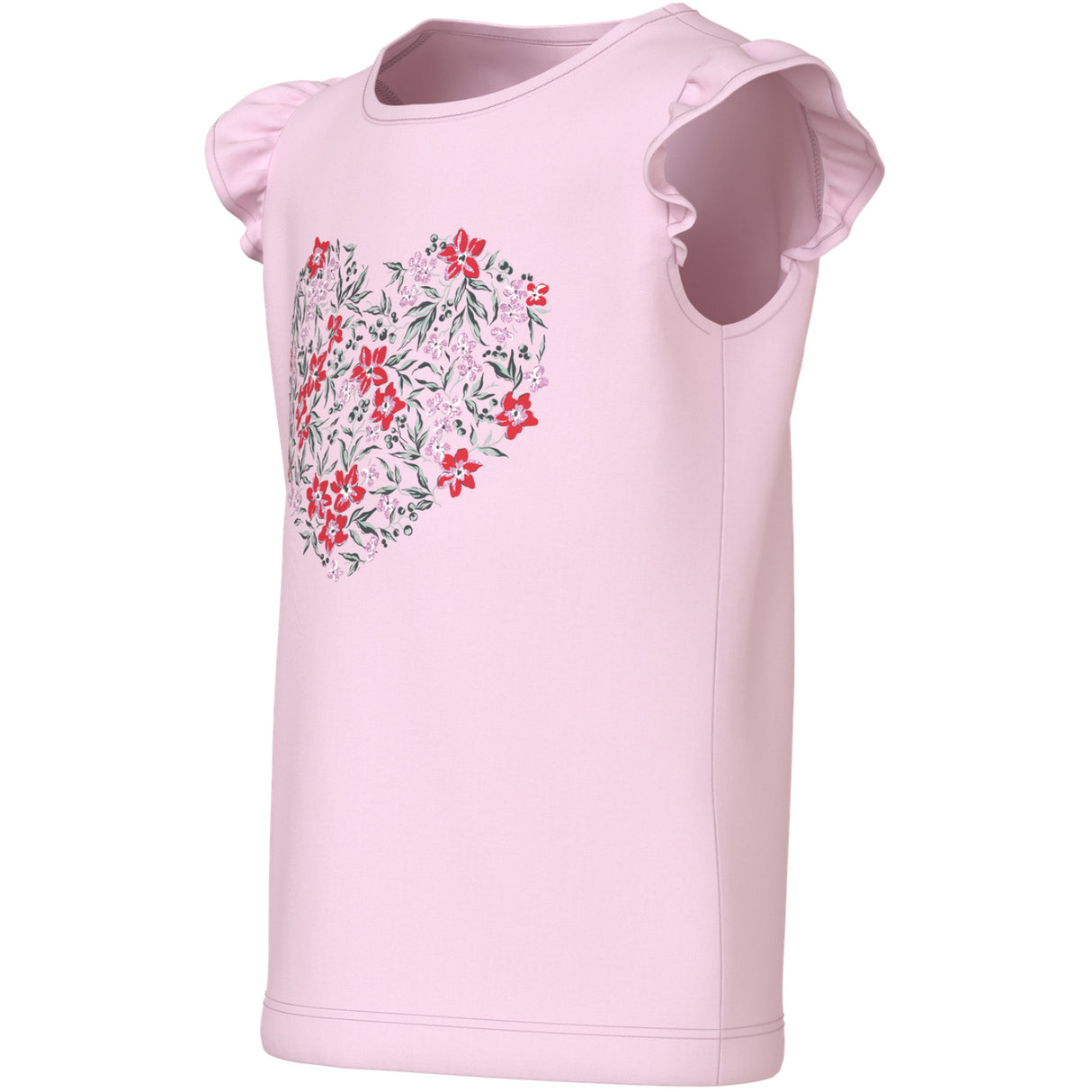 Name It Cradle Pink Red Flowers Nmfvayana Capsl Top
