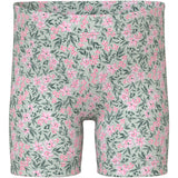 Name It Pale Aqua Pink Flowers Nmfvayo Short Leggings