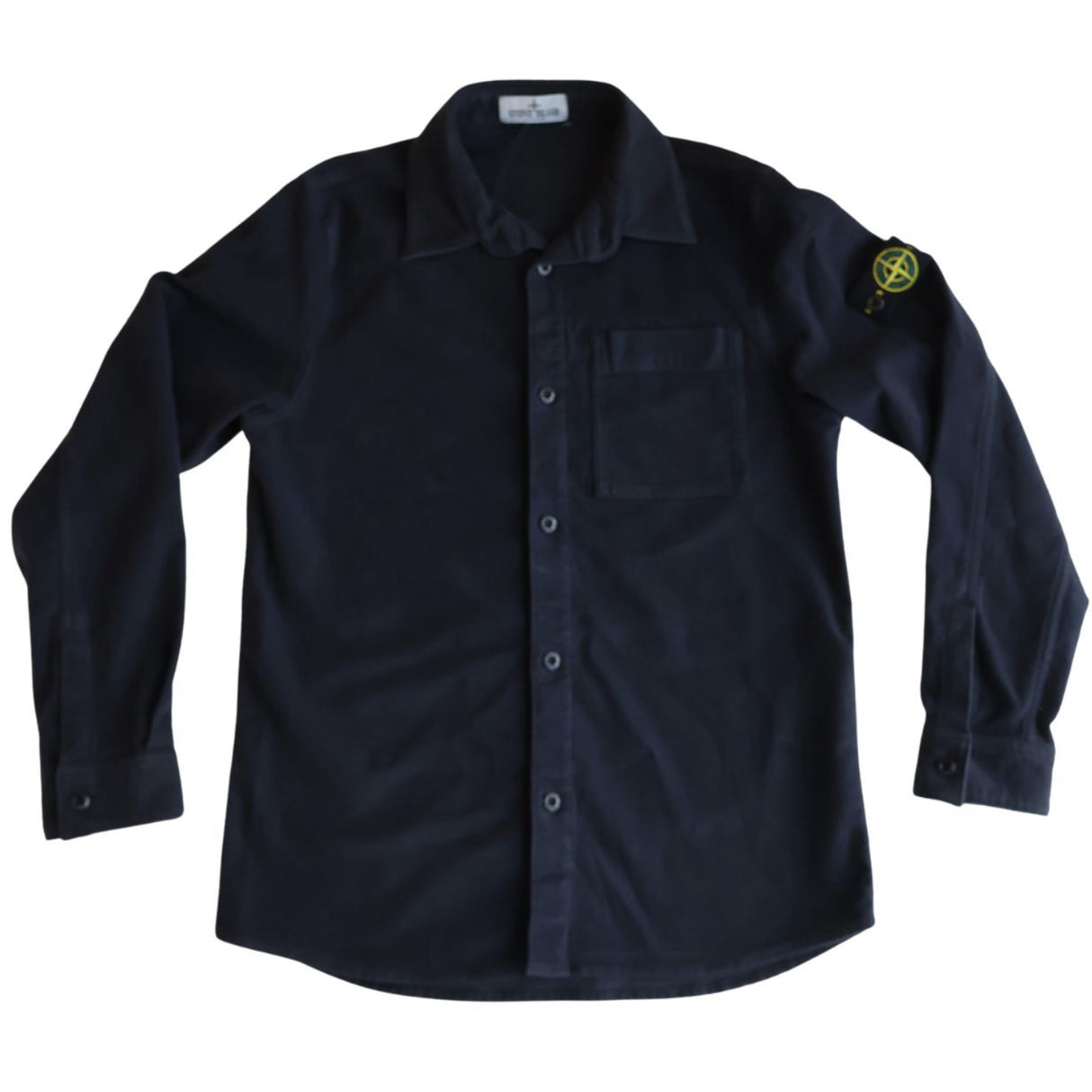 Stone Island Navy Blue Shirt
