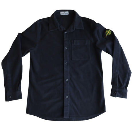 Stone Island Navy Blue Shirt