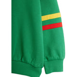 Mini Rodini Green E.T Emb Halfzip Sweatshirt