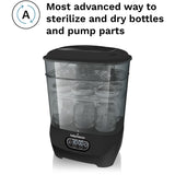 Baby Brezza Black Sterilizer Dryer Advanced