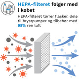 Baby Brezza Black Sterilizer Dryer Advanced