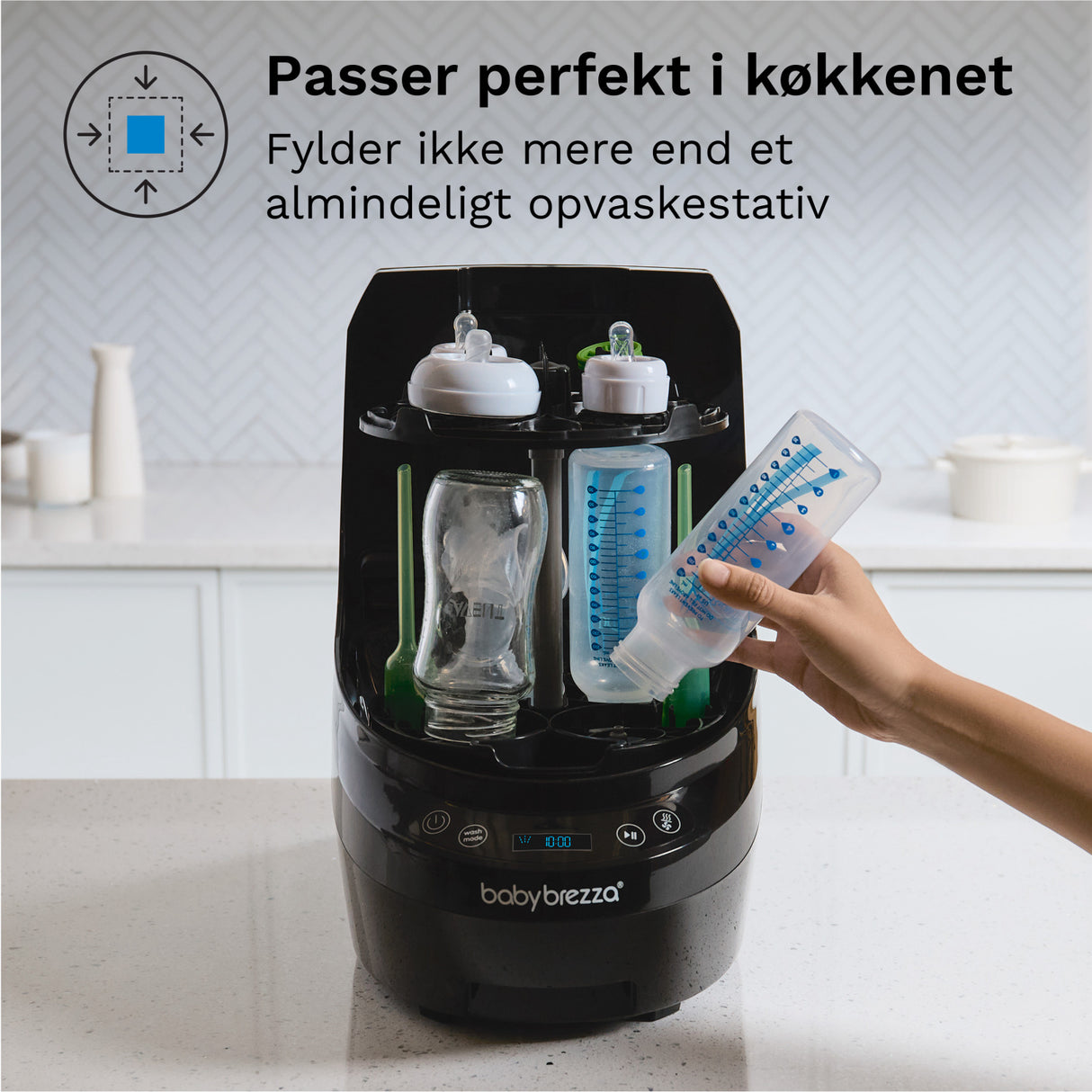 Baby Brezza Black Bottle Washer Pro