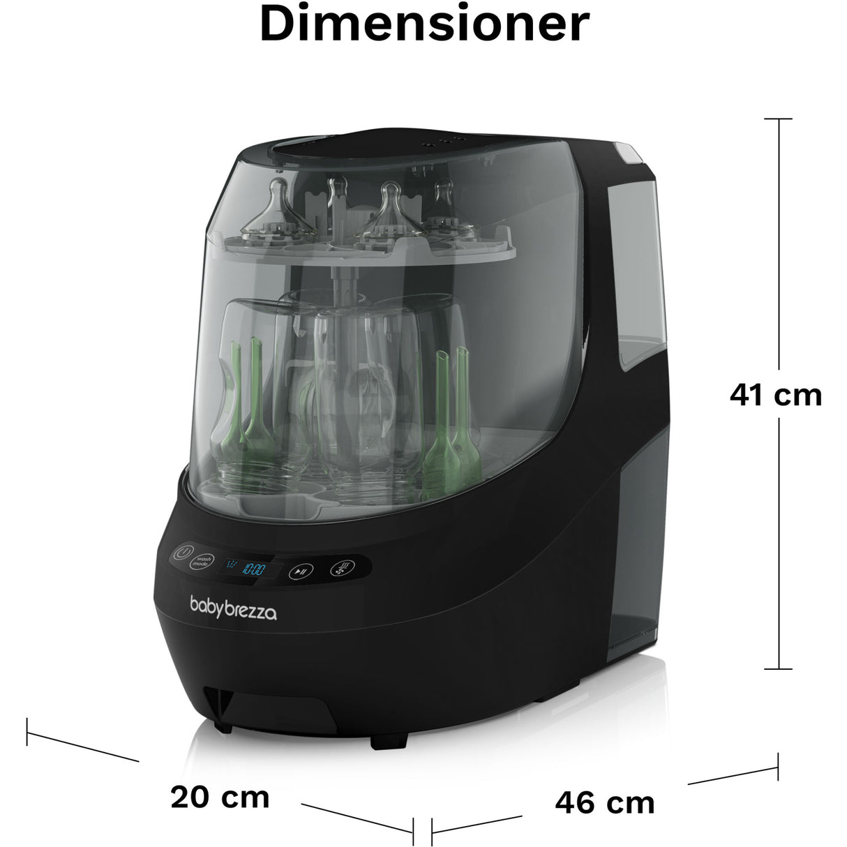 Baby Brezza Black Bottle Washer Pro