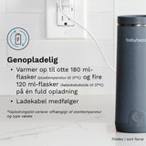 Baby Brezza Black Superfast Portable Bottle Warmer