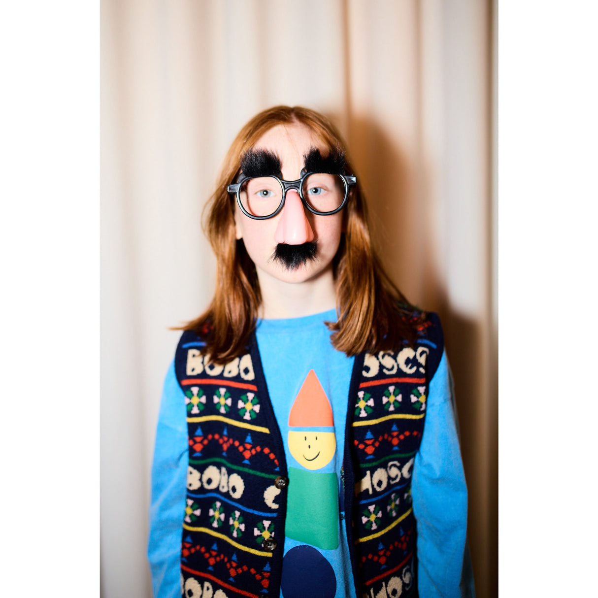 Bobo Choses Multicolor Toys All Over Knitted Vest