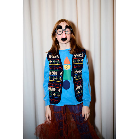 Bobo Choses Light Blue Wooden Toy T-Shirt