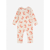 Bobo Choses Offwhite Rolling Dog All Over Overall