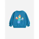 Bobo Choses Navy Blue Wooden Toy Fleece Set