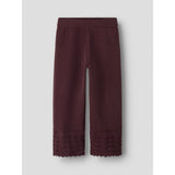 Lil'Atelier Catawba Grape Nmflola Knit Pants Lil