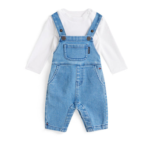 Tommy Hilfiger Denim Medium Denim Dungaree Pants