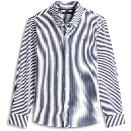 Tommy Hilfiger Dark Night Navy White Stripe Aop Jersey Shirt
