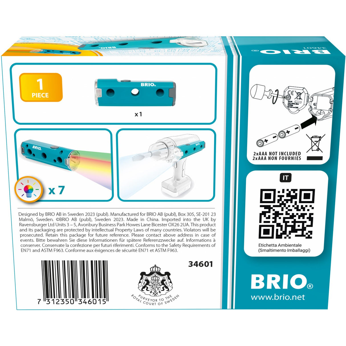 BRIO® 34601 Builder, Flashlight