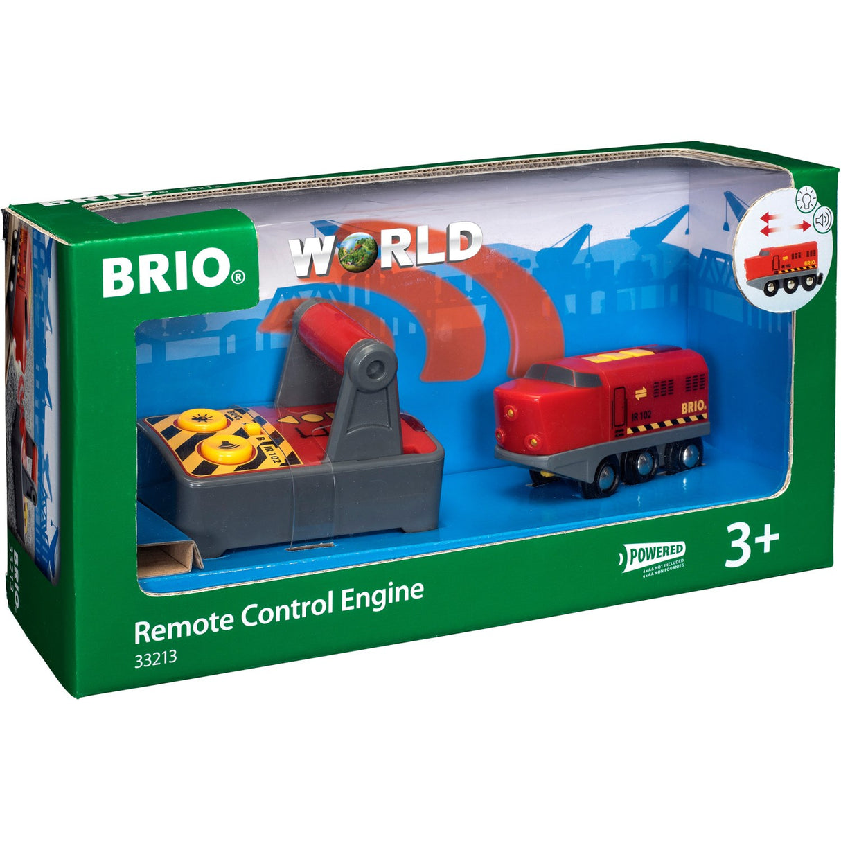 BRIO® 33213 Fjernstyret Lokomotiv