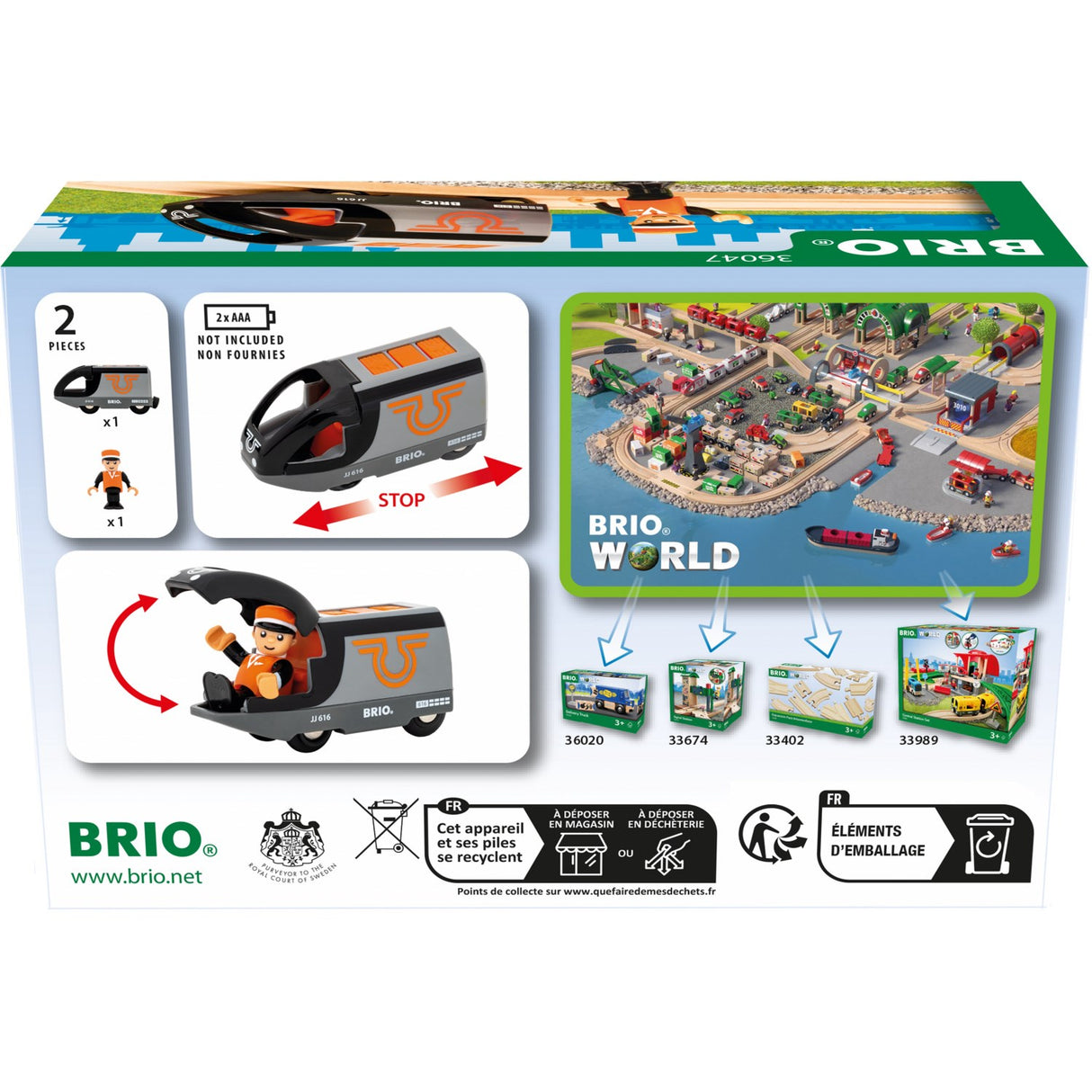 BRIO® Travel Battery Train