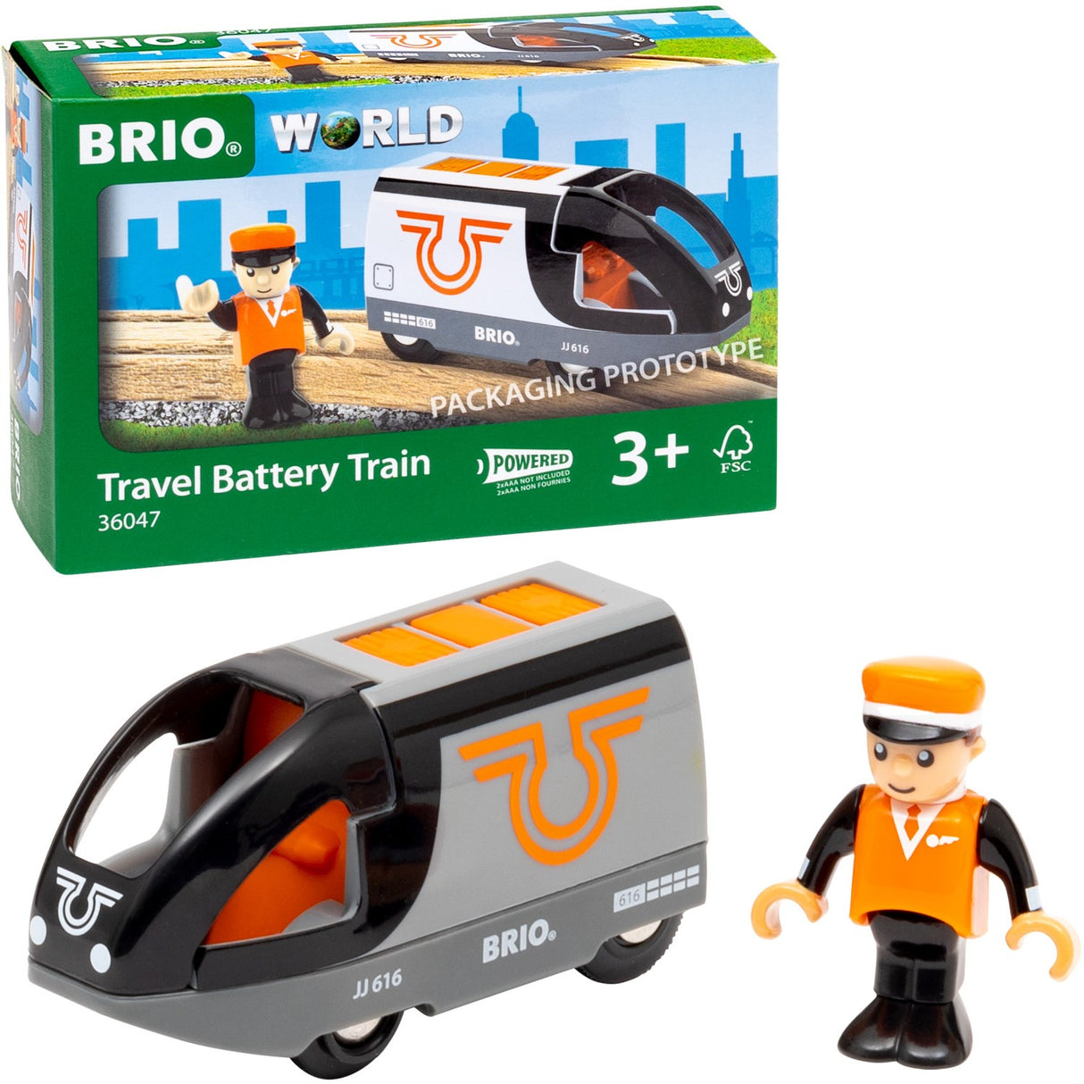 BRIO® Travel Battery Train