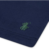 Polo Ralph Lauren White Gordon Plaid L/S Tee & Woven Pant Set