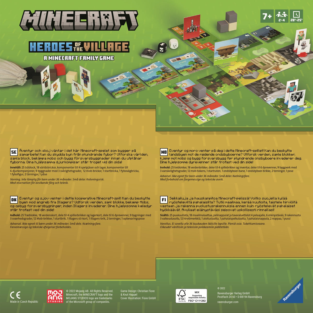 Ravensburger Minecraft Heroes - Save The Village