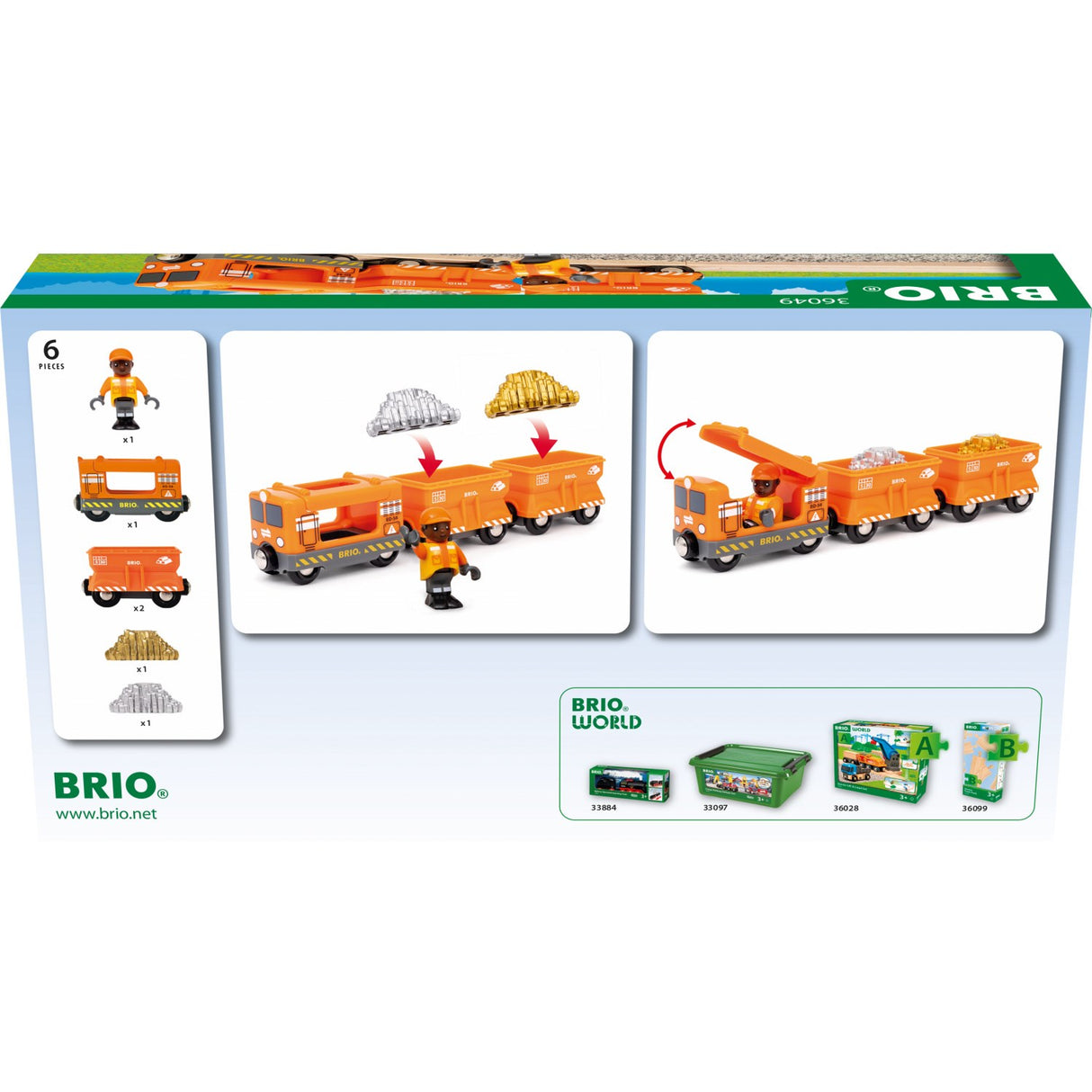 BRIO® 36049 Fragttog