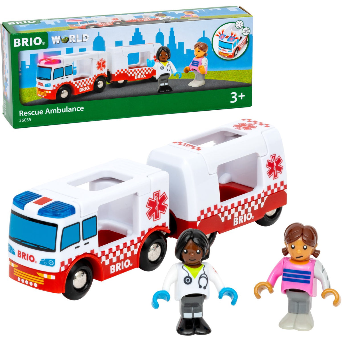 Buy BRIO® 36035 Redningsambulance | Luksusbaby – Luksusbaby COM