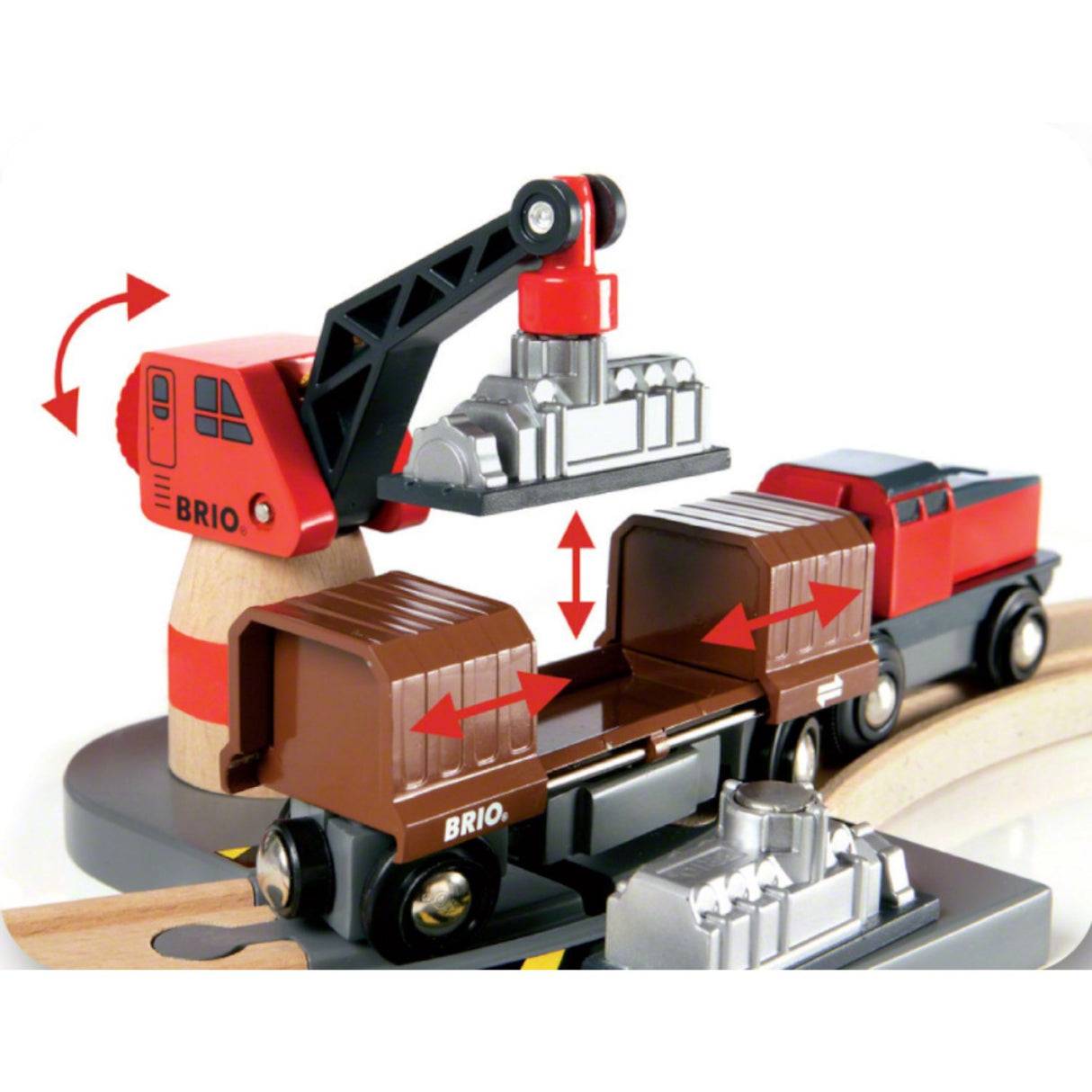 BRIO® 33061 Togbane, Havnesæt