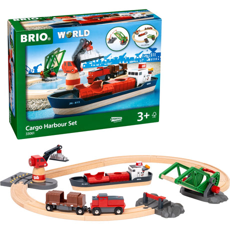 BRIO® 33061 Togbane, Havnesæt
