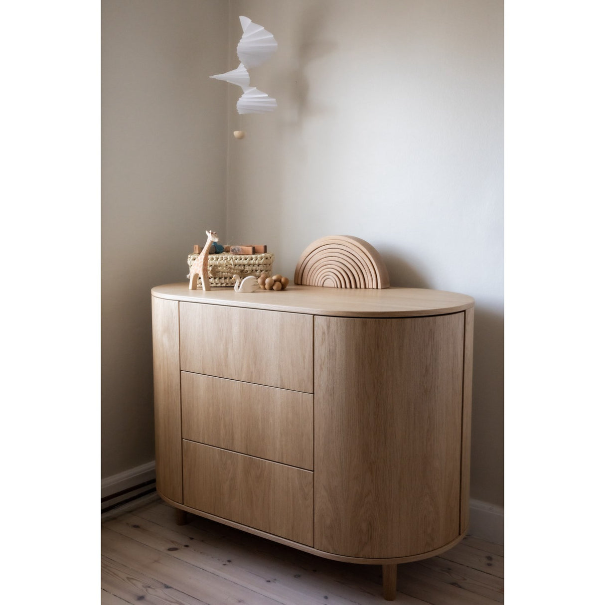 KAS Kopenhagen Oak Veneer Kai Dresser