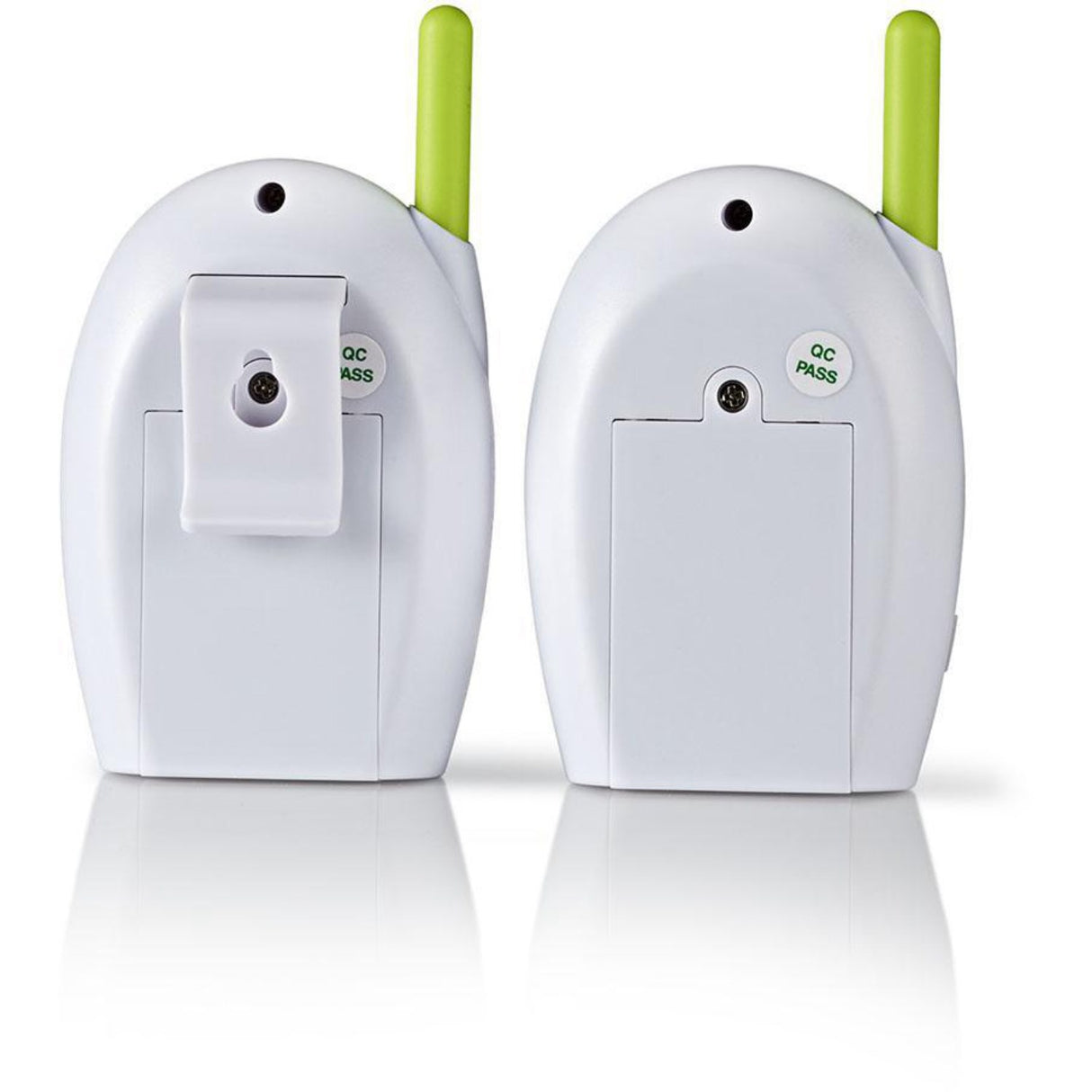 Nedis White/Green Wireless Baby Monitor