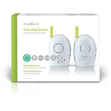 Nedis White/Green Wireless Baby Monitor