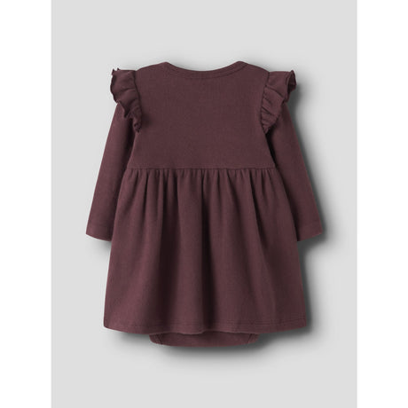 Lil'Atelier Catawba Grape Nbfthora Hun Ls Body Dress Lil