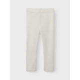 Lil'Atelier Turtledove Melange Nmnnalu Rib Wo/Mo Slim Leggings Lil