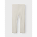 Lil'Atelier Turtledove Melange Nmnnalu Rib Wo/Mo Slim Leggings Lil