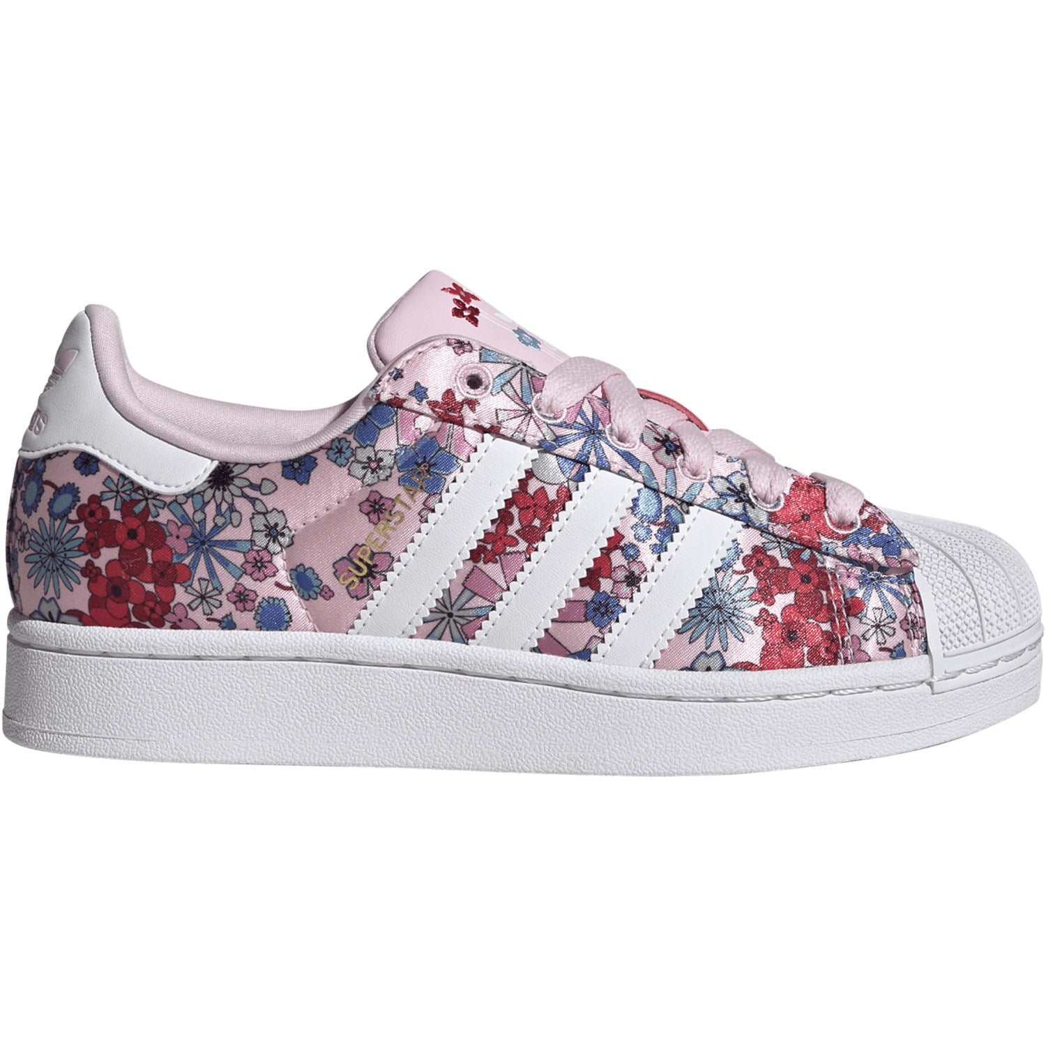 adidas Originals Clear Pink/Ftwr White/Light Pink Superstar II J Sneakers