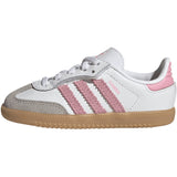 adidas Originals Ftwr White/Light Pink/Gum 3 Samba Og Cf El I Sneakers