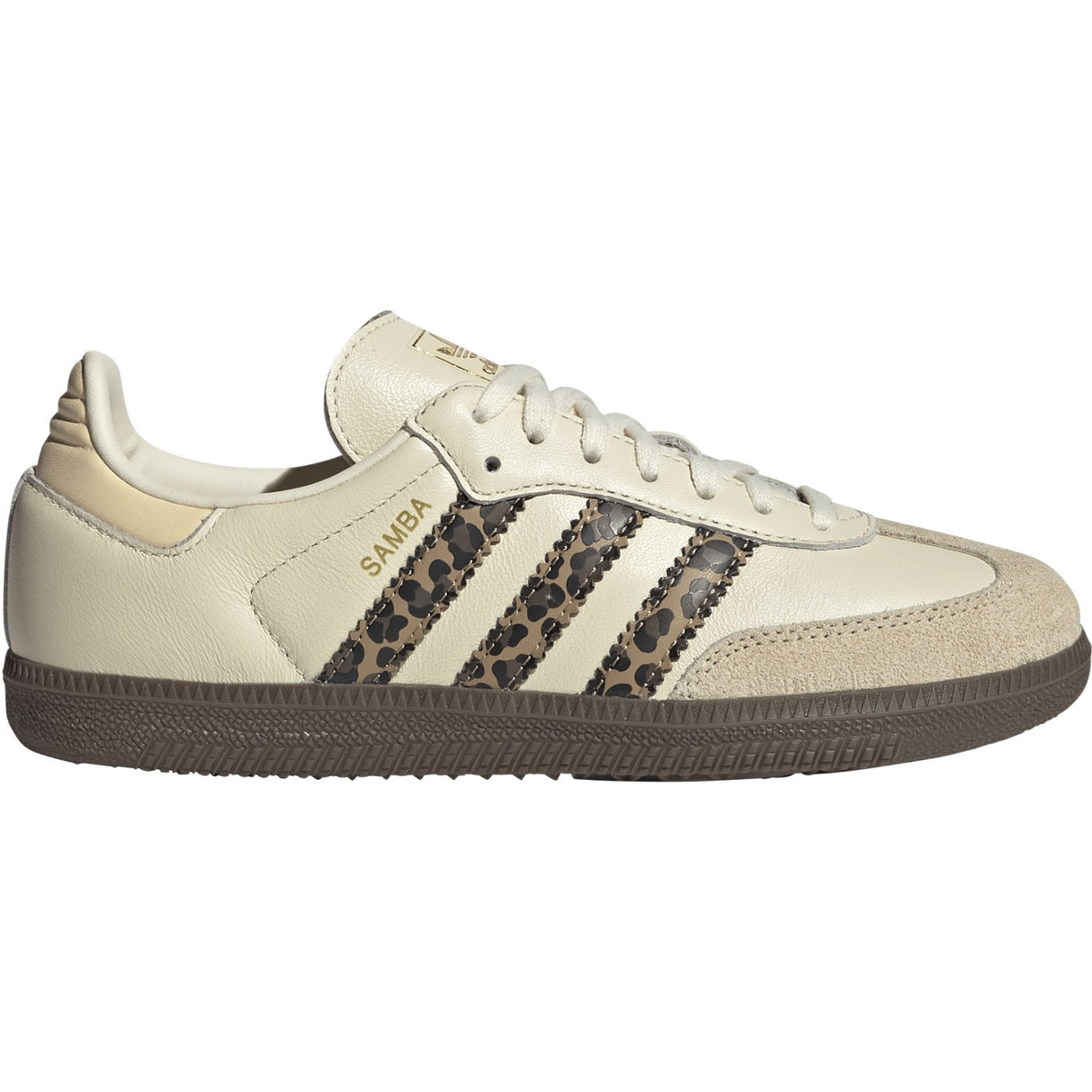 adidas Originals Cream White/Core Black/Sand Strata Samba Og J Sneakers