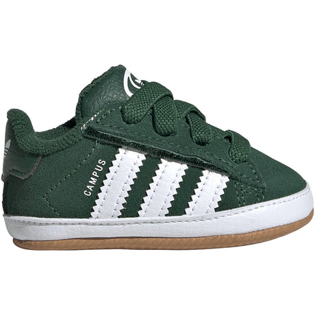 adidas Originals Dark Green/Ftwr White/Gum 2 Campus 00S Crib Sneakers