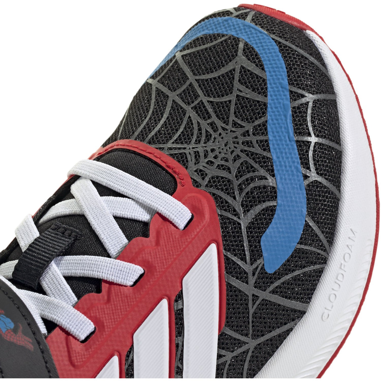 adidas Originals Core Black/Ftwr White/Pure Ruby Runfalcon Spider-Man El C Sneakers