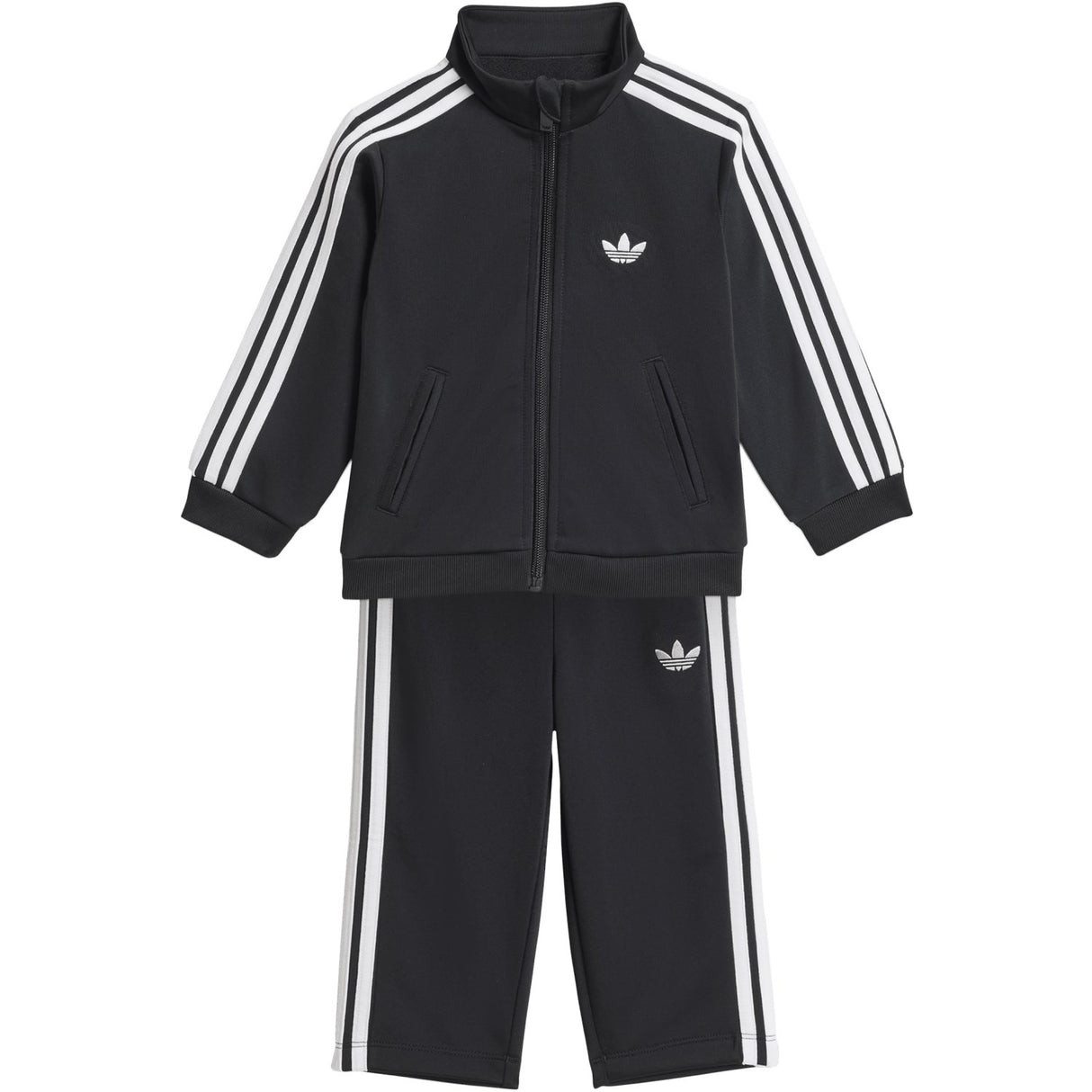 adidas Originals Black/White Firebird Ts Sweat Set