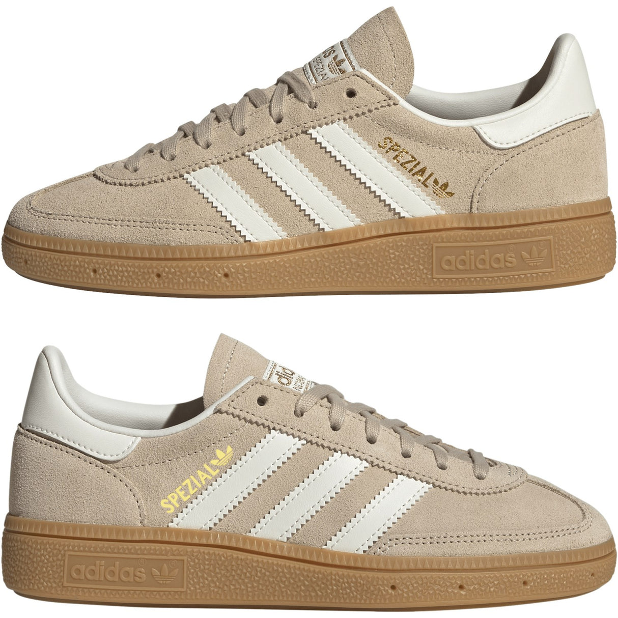adidas Originals Magic Beige/Off White/Gum 3 Handball Spezial J Sneakers