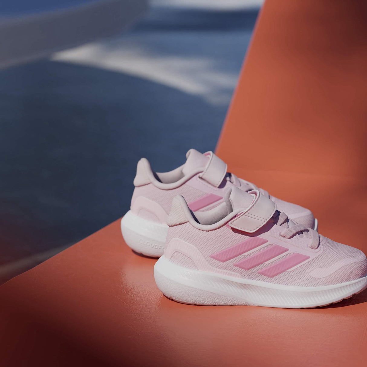 adidas Originals Clear Pink/Bliss Pink/Clear Pink Runfalcon 5 El I Sneakers